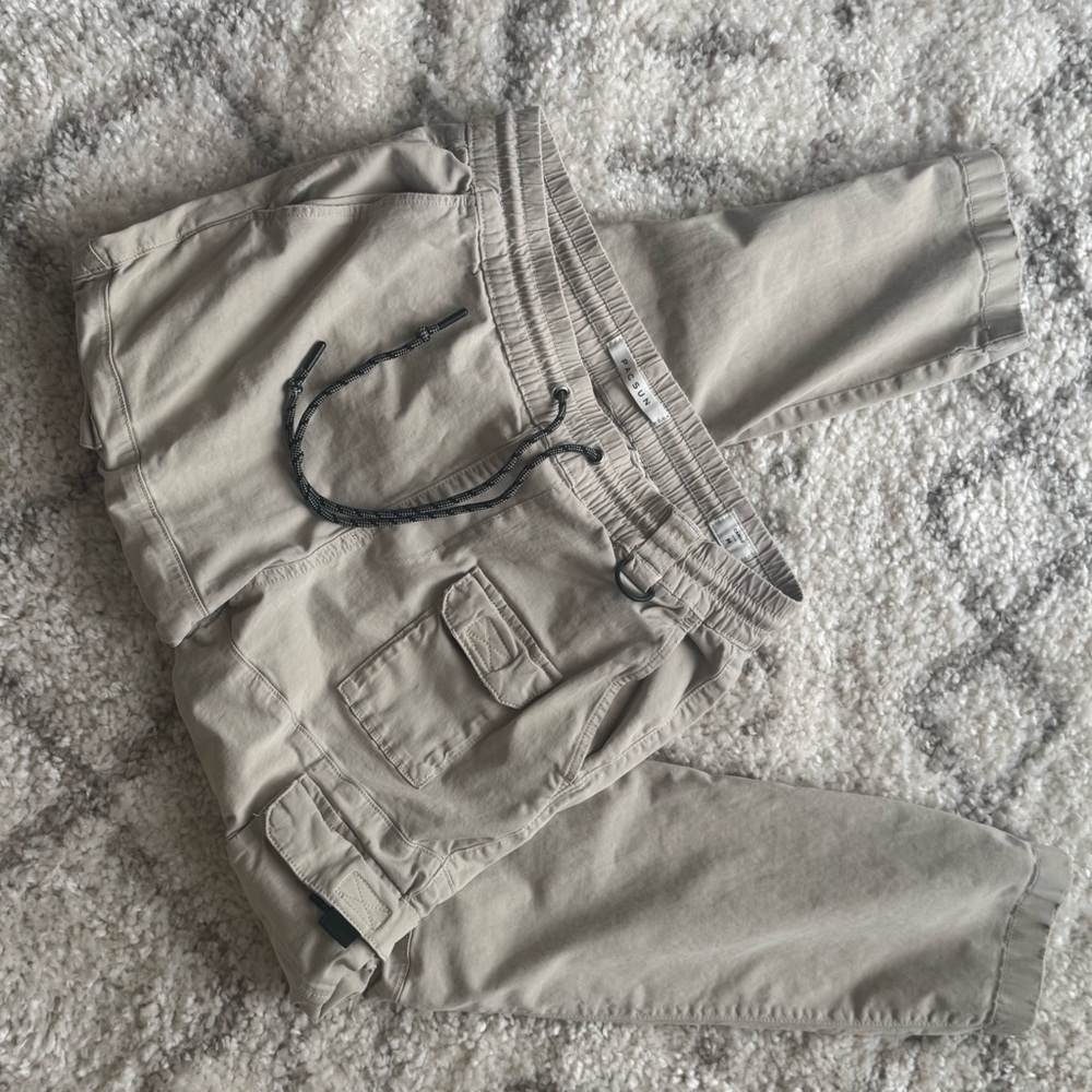 PacSun Men's Tan Cargo Pants size medium